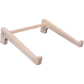 Rutschfestes Laptopstaender aus Holz fuer Zuhause