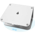 Leichtes Laptopstaender aus Aluminium fuer den taeglichen Einsatz