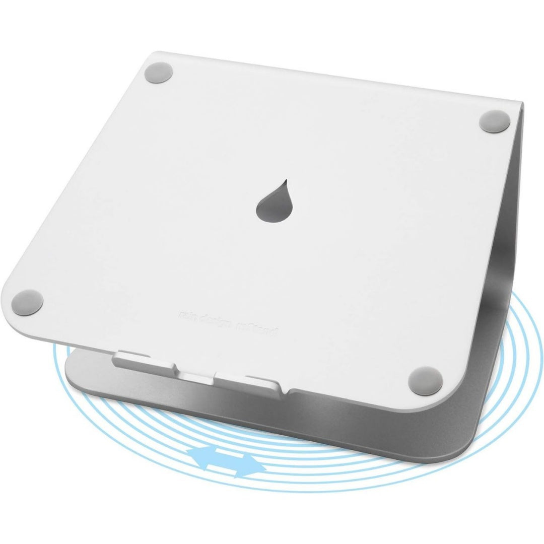 Leichtes Laptopstaender aus Aluminium fuer den taeglichen Einsatz